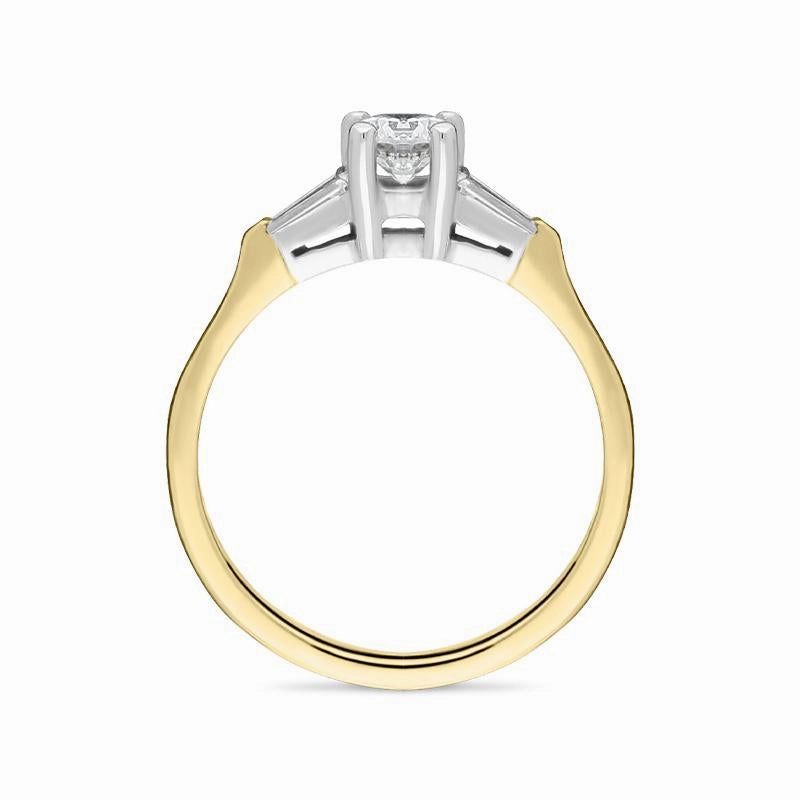 18ct Yellow Gold 0.57ct Diamond Ring