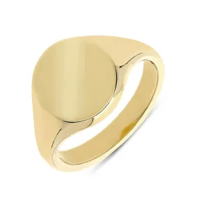 9ct Yellow Gold Signet Ring