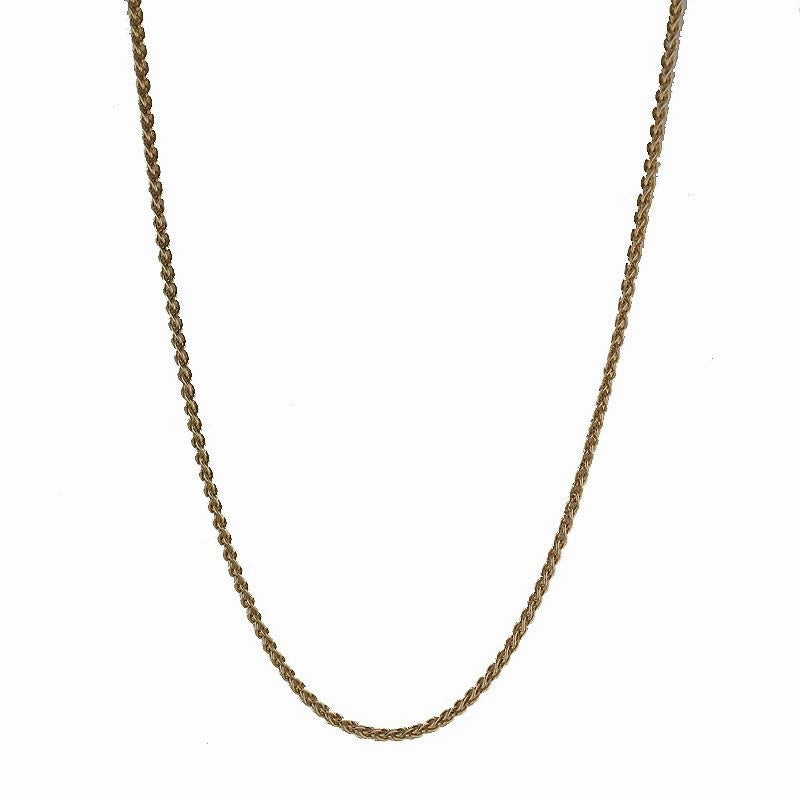 9ct Rose Gold Spiga Chain Necklace