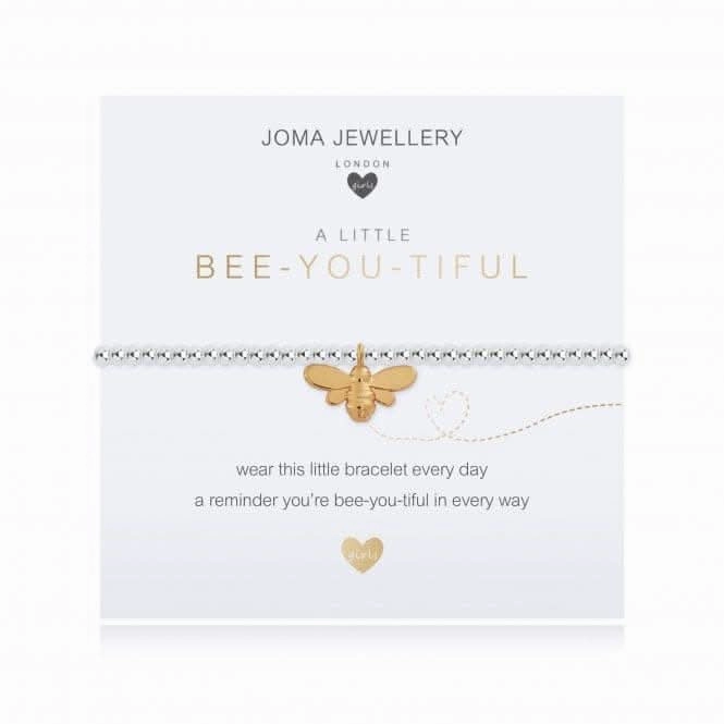 A Little Bee You Tiful Silver 15.5cm Stretch Bracelet C483