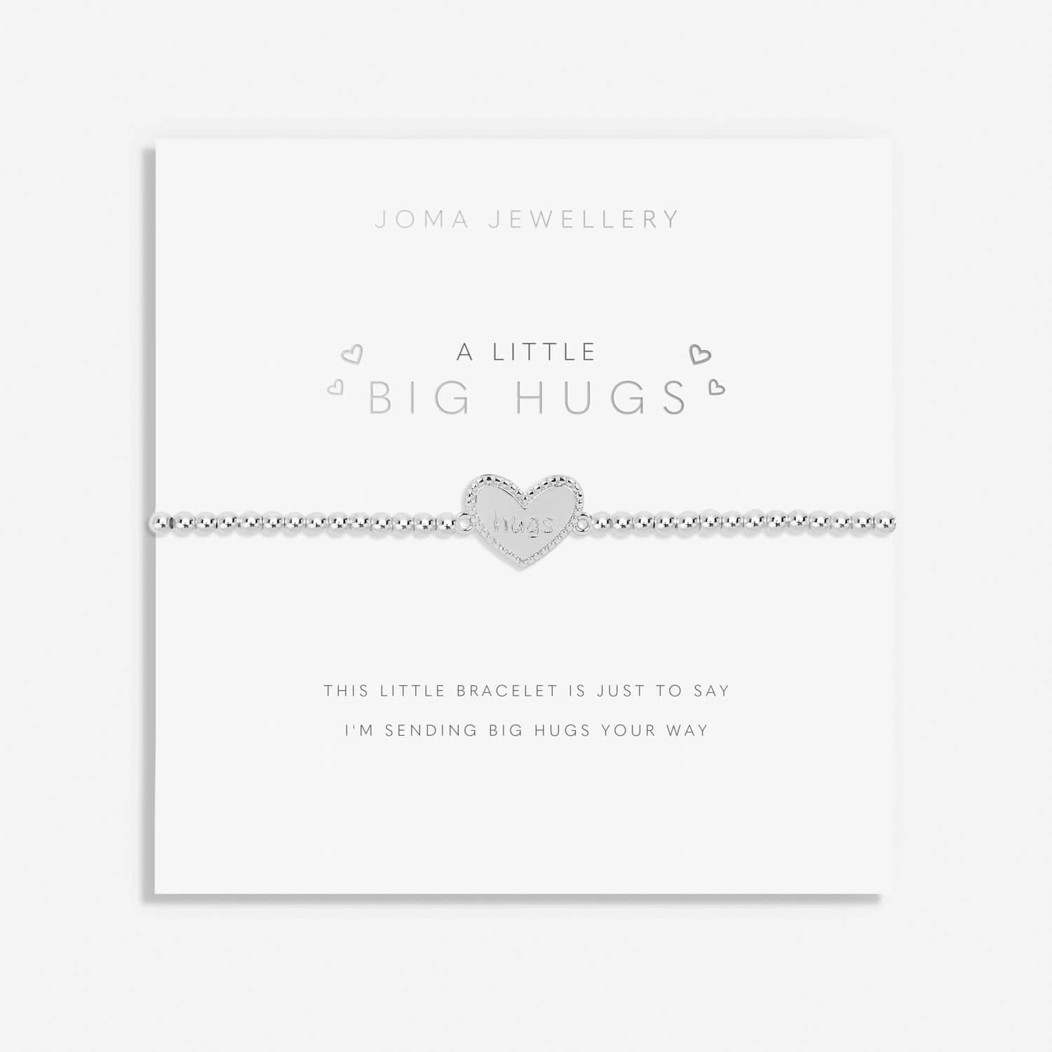 A Little Big Hugs Silver Plated Bracelet 7403