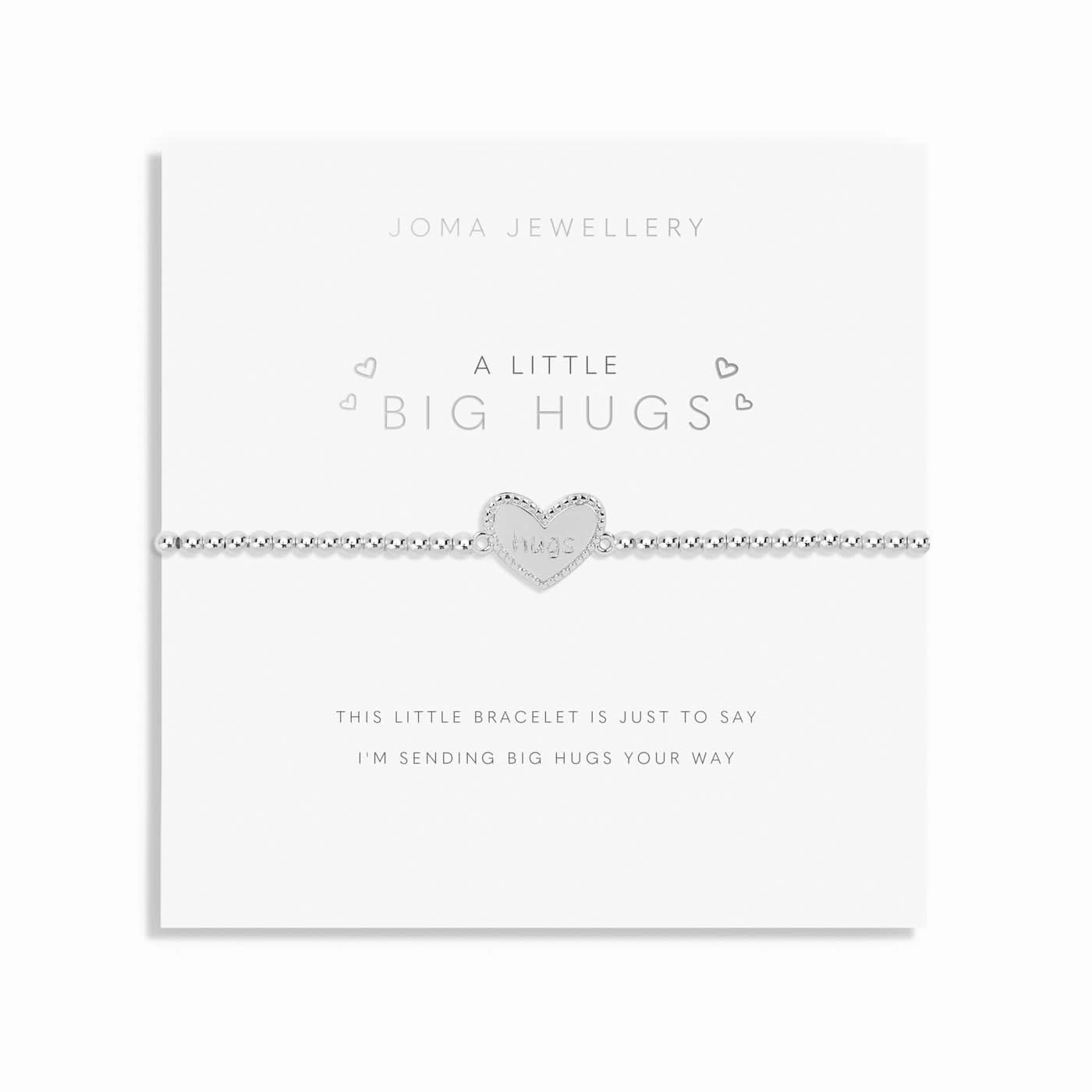 A Little Big Hugs Silver Plated Bracelet 7403