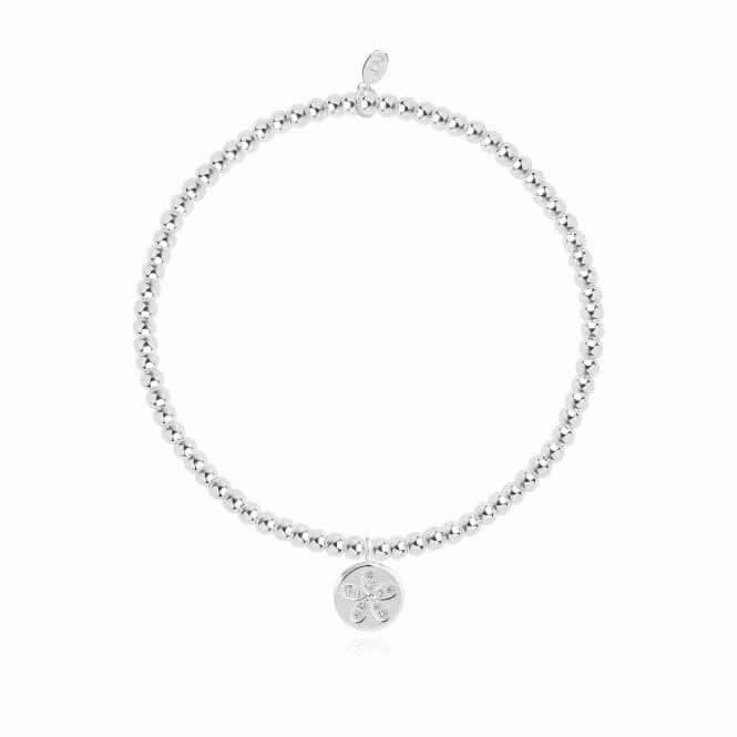 A Little Get Well Soon Silver 17.5cm Stretch Bracelet 4363