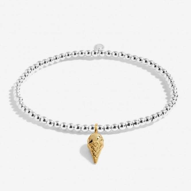 A Little Hello Sunshine Silver Gold Plated 15.5cm Bracelet C719