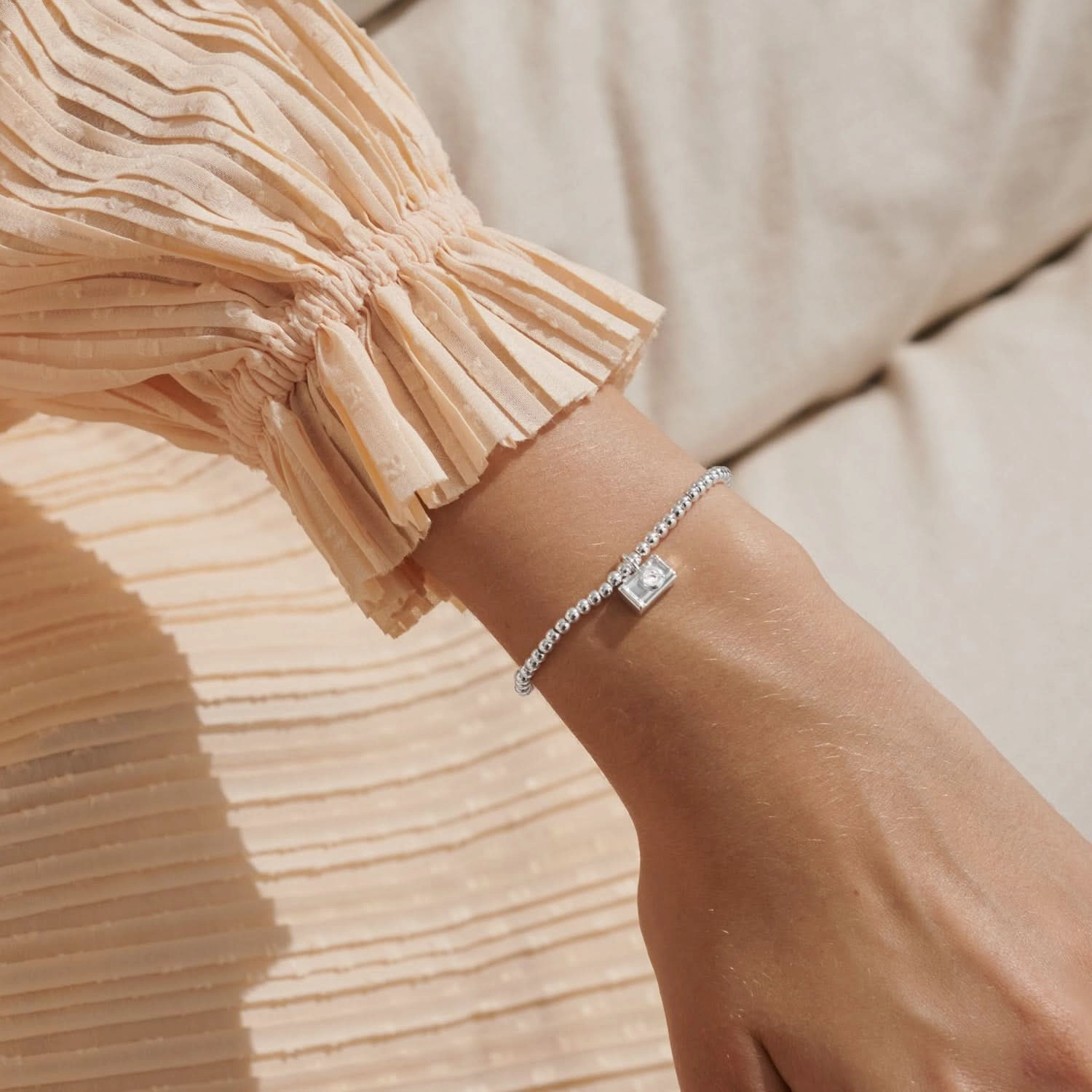 A Little Little Moments Big Memories Silver Plated Bracelet 8162