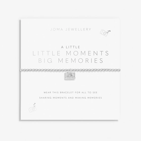 A Little Little Moments Big Memories Silver Plated Bracelet 8162