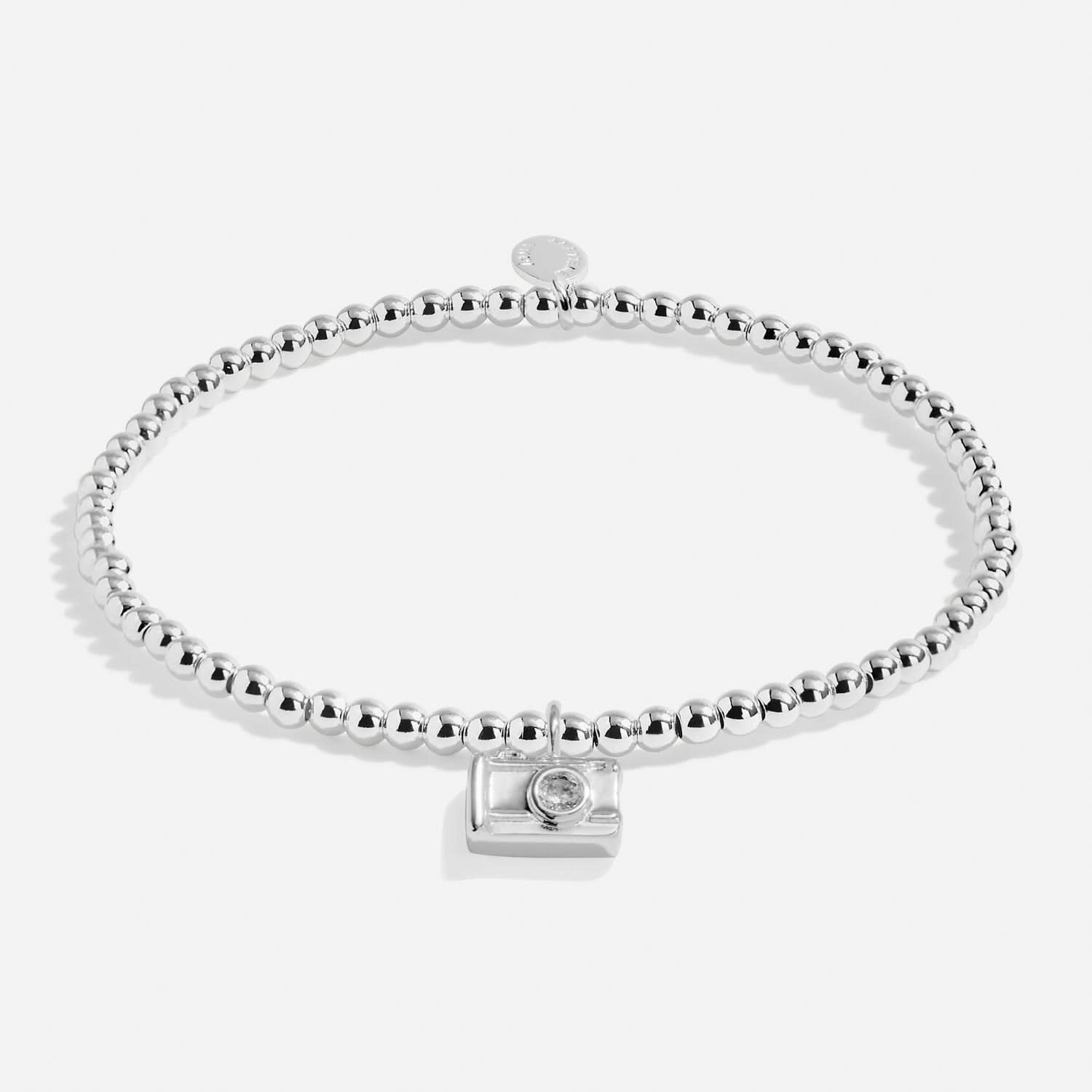 A Little Little Moments Big Memories Silver Plated Bracelet 8162
