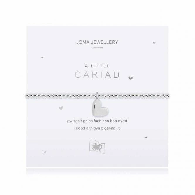 A Little Love Silver 17.5cm Stretch Bracelet 4019