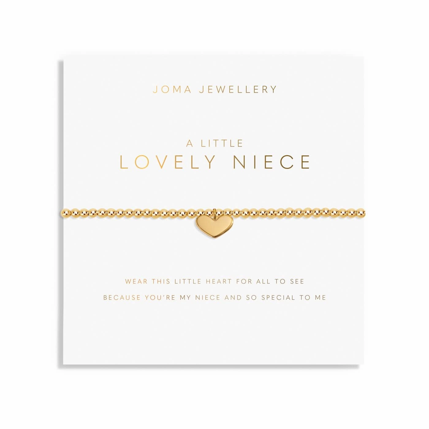 A Little Lovely Niece Gold Plated Bracelet 8220