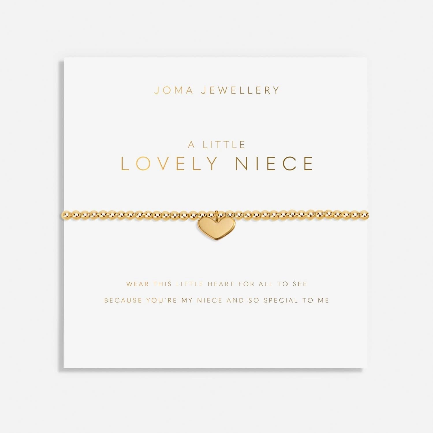 A Little Lovely Niece Gold Plated Bracelet 8220