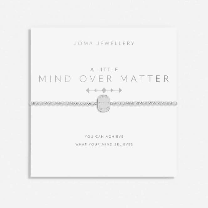 A Little Mind Over Matter Silver Plated 17.5cm Bracelet 7012