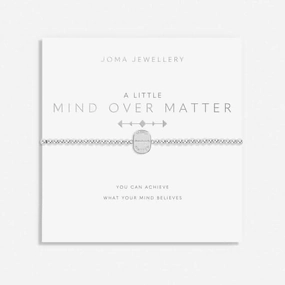 A Little Mind Over Matter Silver Plated 17.5cm Bracelet 7012