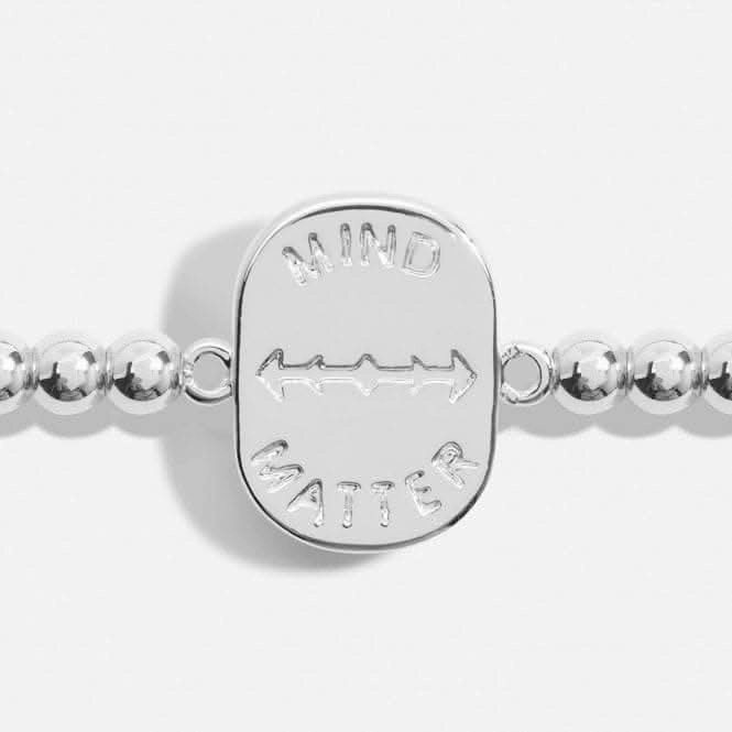 A Little Mind Over Matter Silver Plated 17.5cm Bracelet 7012