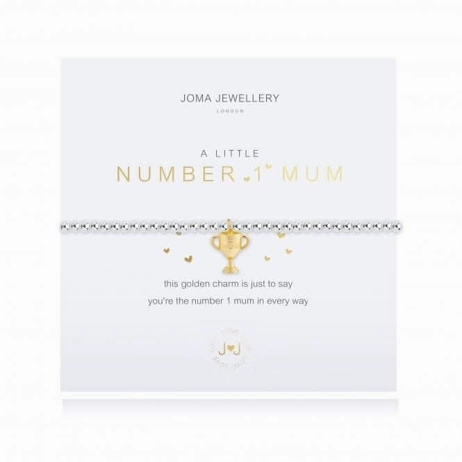 A little Number 1 Mum Bracelet 4682