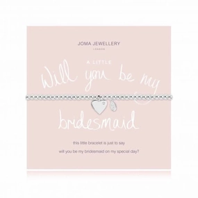 A Little Will you be my Bridesmaid Bracelet 2110