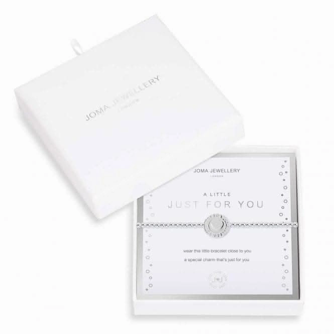 A Littles Just For You Silver 17.5cm Stretch Bracelet 3771