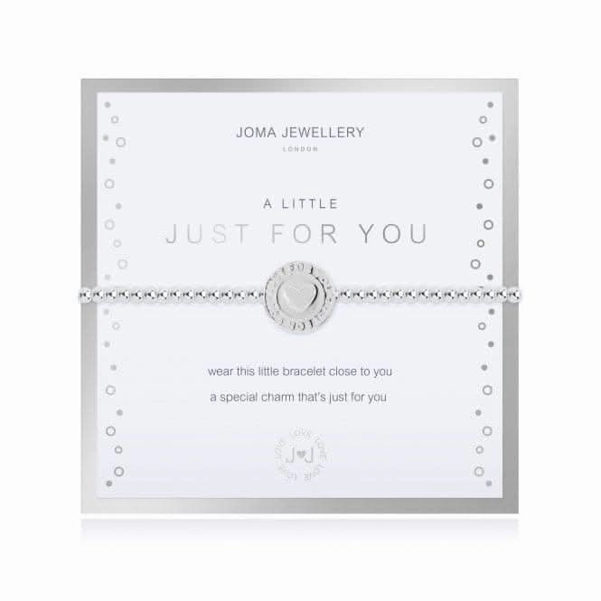 A Littles Just For You Silver 17.5cm Stretch Bracelet 3771