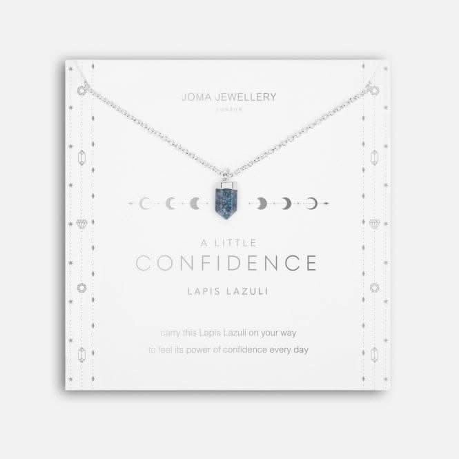 Affirmation Crystal Lapis Lazuli Necklace 5269 - Empowering Confidence