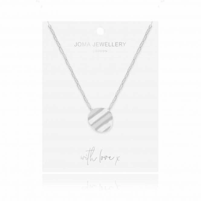 Amara Silver Ripple Silver 46cm   5cm Extender Necklace 4469