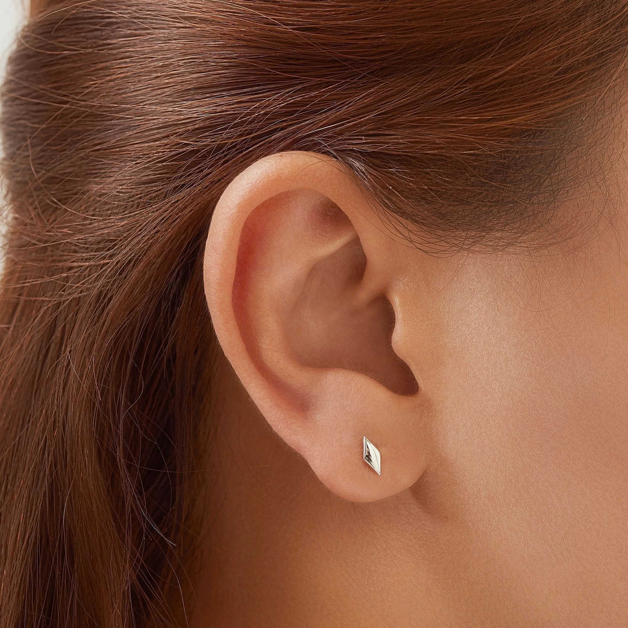 Ania Haie Silver Sparkle Studs E061-02H