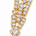 Astley Clarke Comet Flare 14ct Yellow Gold 1.21ct Diamond Tennis Bracelet