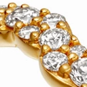 Astley Clarke Interstellar 14ct Yellow Gold 0.41ct Diamond Ring D