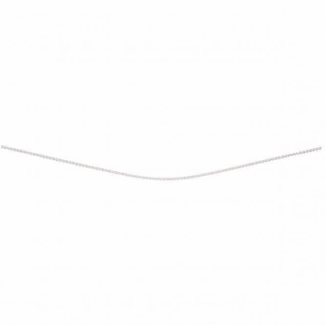 Beginnings Sterling Silver N192 050 Trace 41cm Chain