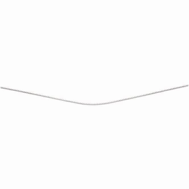 Beginnings Sterling Silver N2573 Box With Extender 41 5cm Chain