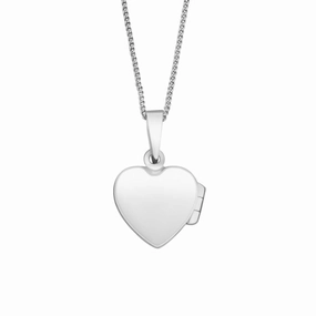 Beginnings Sterling Silver P3530 Heart Locket Pendant