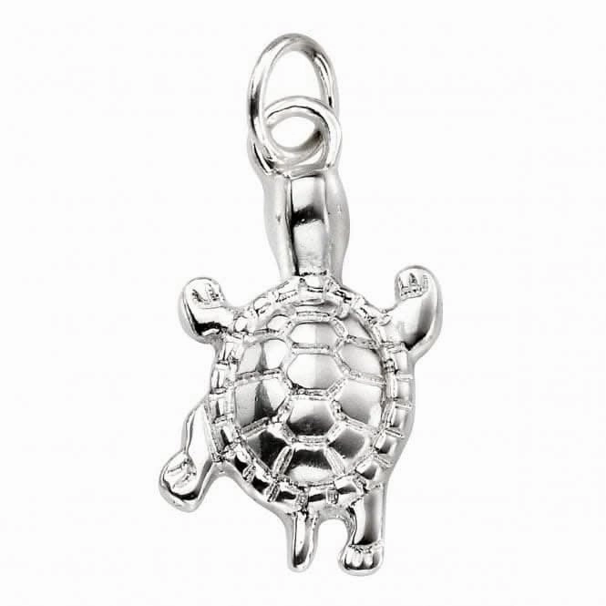 Beginnings Sterling Silver P4455 Turtle Pendant