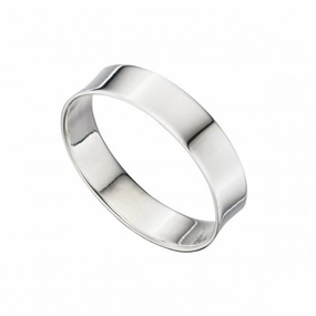 Beginnings  Sterling Silver Plain Band Ring R634