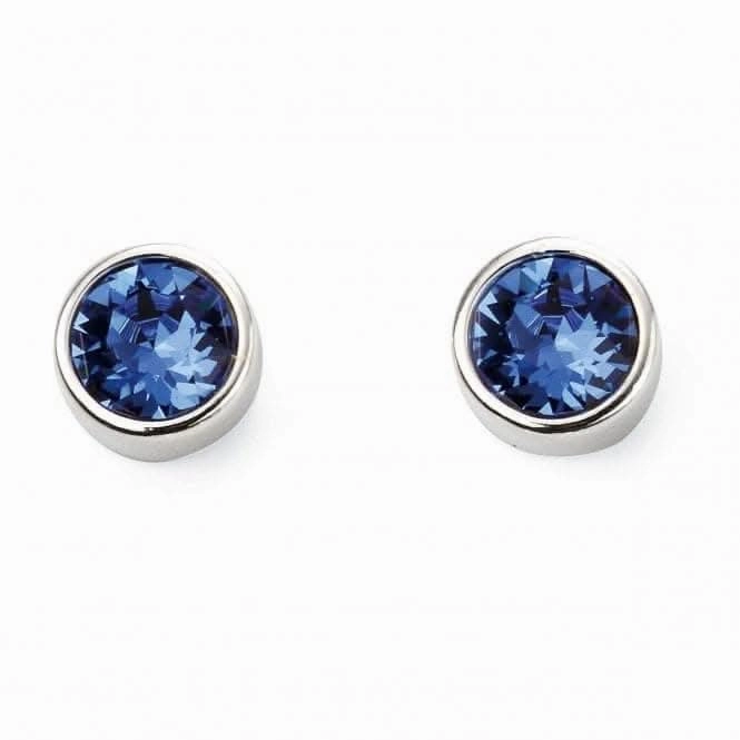 Beginnings Sterling Silver Sept Birth Stone Earrings E5567