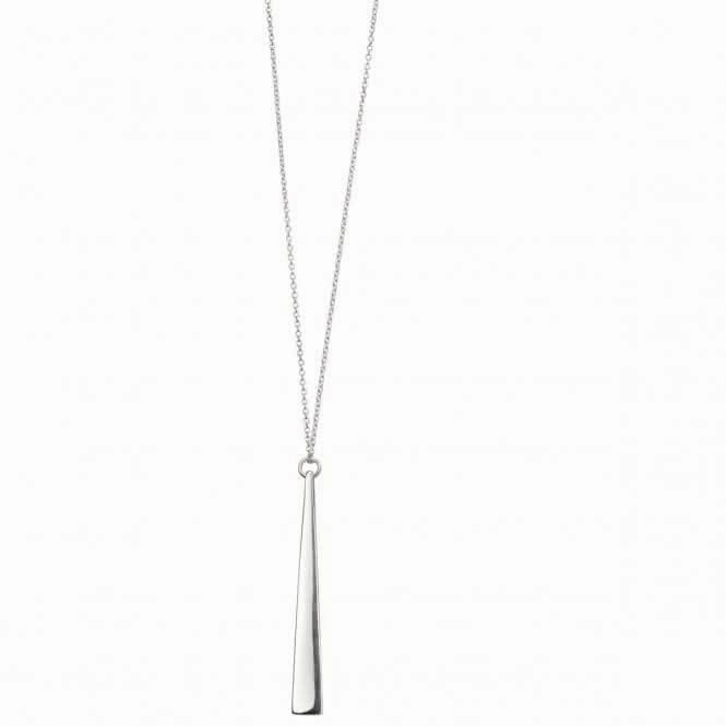 Beginnings Sterling Silver Tapered Bar Necklaces N4331