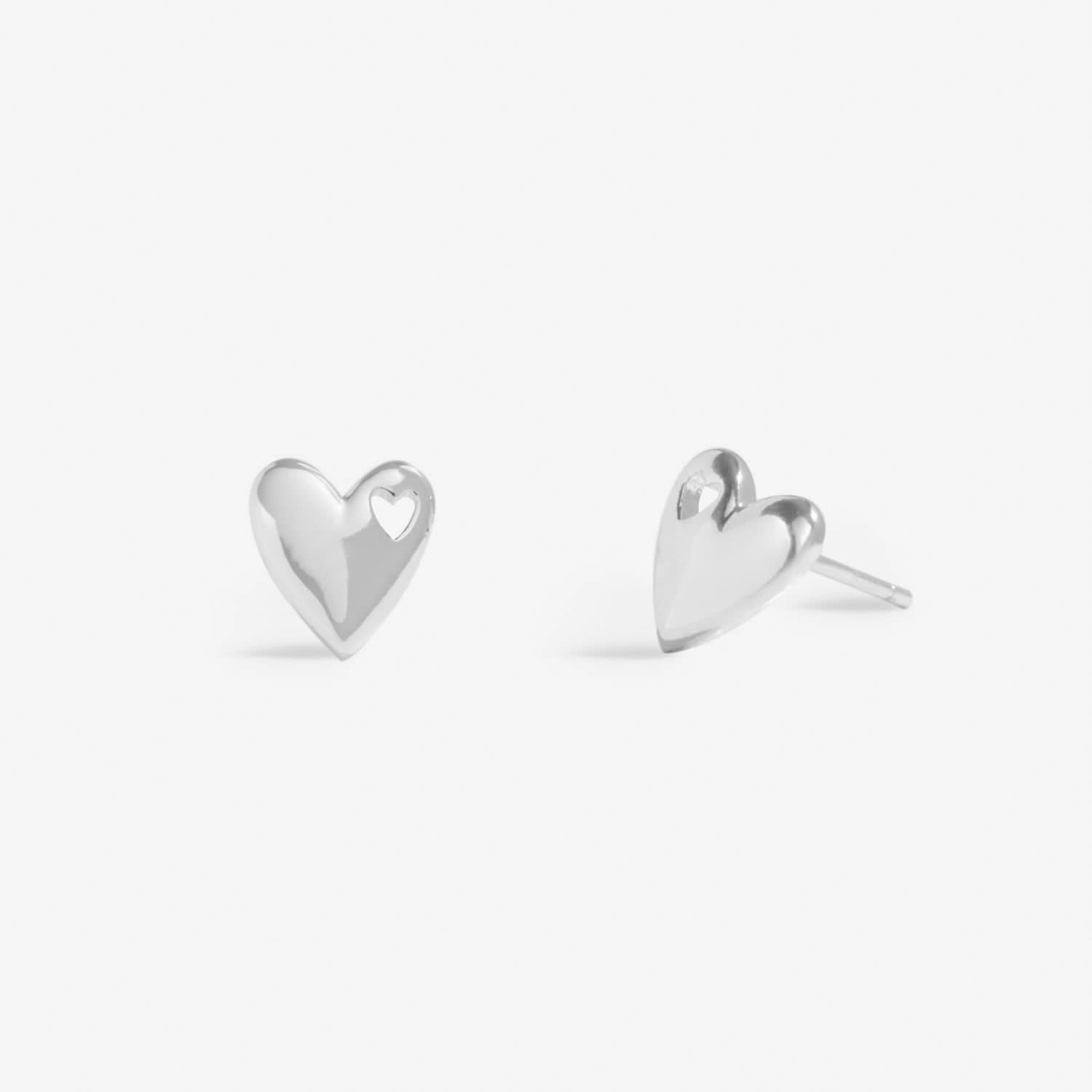 Boxed A Little Lovely Granddaughter Silver Plated Earrings 8202
