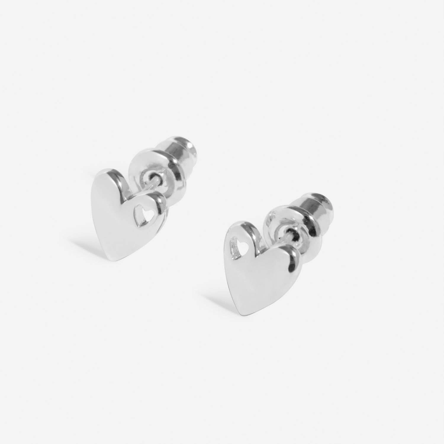 Boxed A Little Lovely Granddaughter Silver Plated Earrings 8202