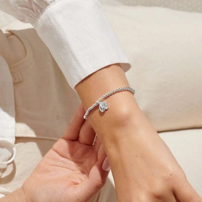 Bridal A Little Beautiful Bride Silver Plated 17.5cm Bracelet 7033