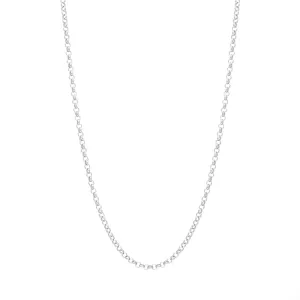 Cameo Italy Sterling Silver 45cm Chain D