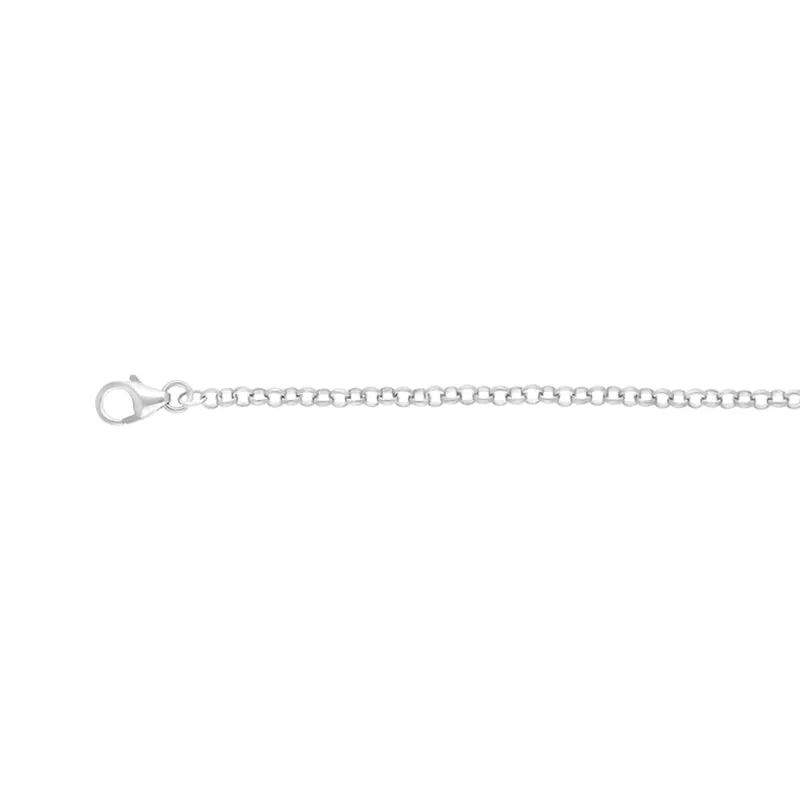 Cameo Italy Sterling Silver 45cm Chain D
