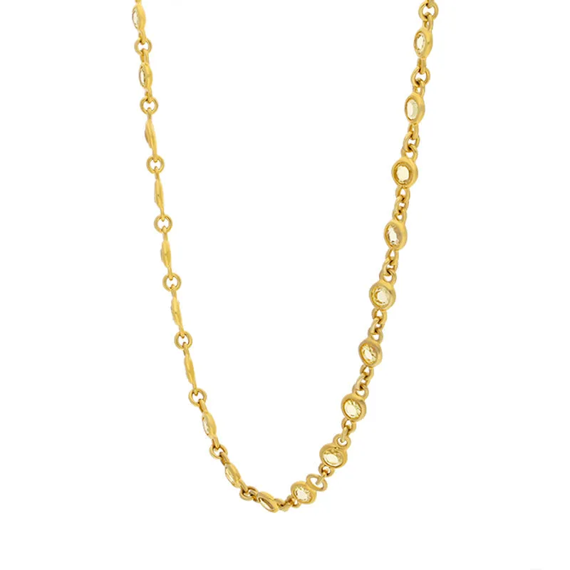 Cameo Italy Sterling Silver Yellow Gold Plated Cubic Zirconia 45cm Chain Necklace D