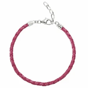 Chamilia Bracelet Pink Leather S