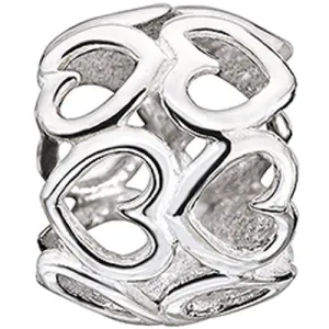 Chamilia Charm Delicate Hearts Silver