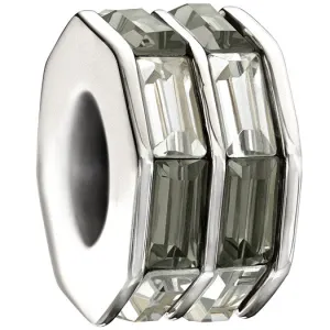 Chamilia Charm Double Baguette Black & White