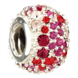 Chamilia Charm Jewelled Kaleidoscope Red D