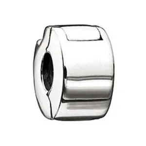 Chamilia Sterling Silver Plain Lock Charm D