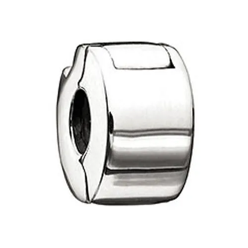 Chamilia Sterling Silver Plain Lock Charm D