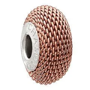 Chamilia Sterling Silver Urban Links Copper Charm D