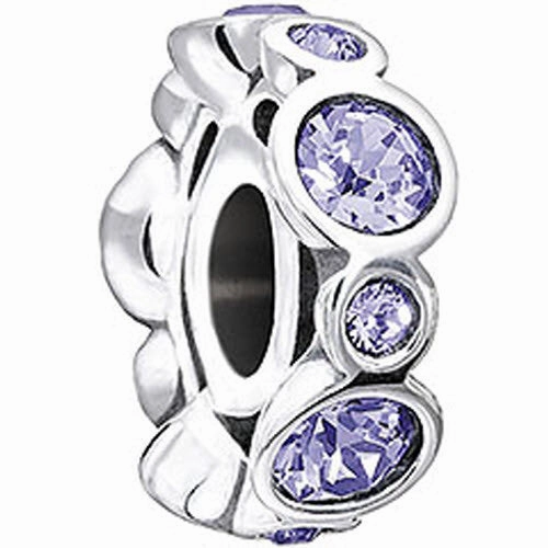 Chamilia Charm Birthstone Jewels June Silver