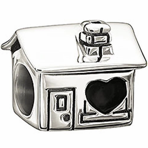Chamilia Charm Home Is Where The Heart Is Silver