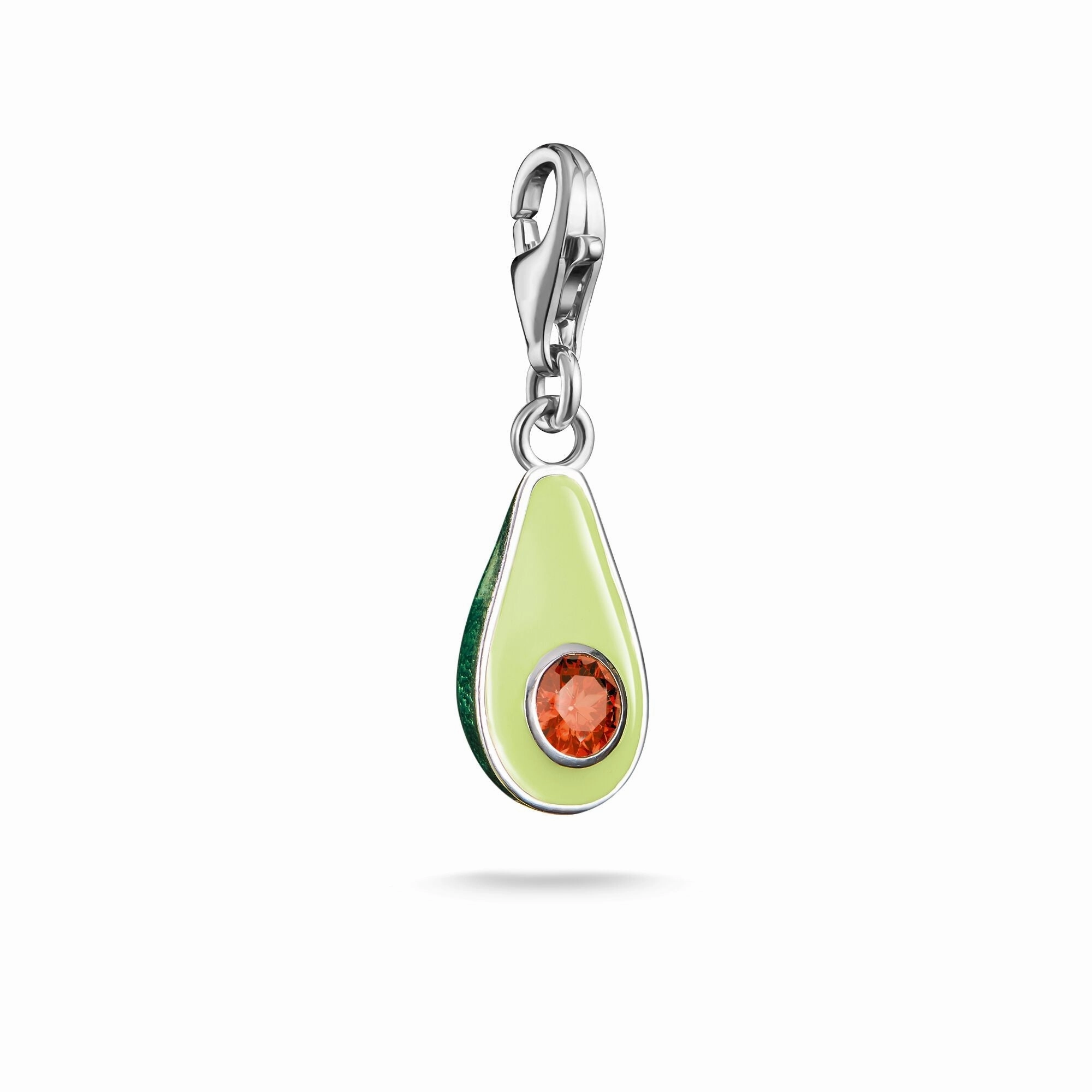 Charm pendant avocado