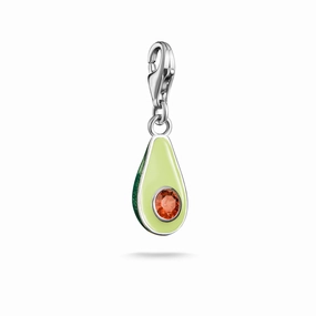 Charm pendant avocado